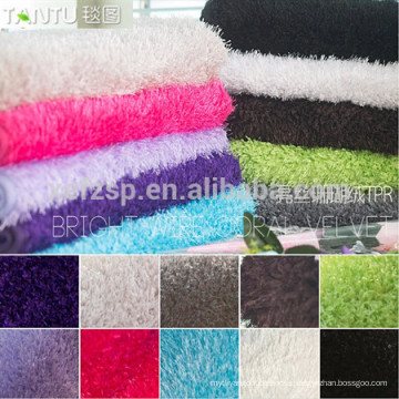 microfiber long pile bath mat